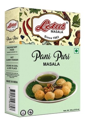 Lotus Pani Puri Masala 100g