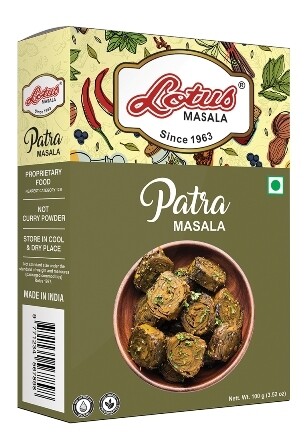 Lotus Gujarati Patra Masala 100g