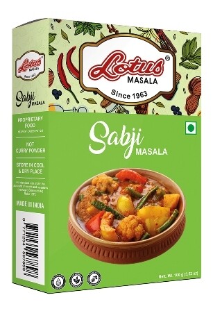 Lotus Sabji Masala 100g