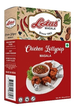 Instant Chicken Lollipop Masala 100g