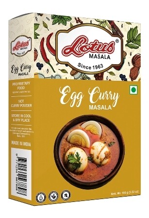 Instant Egg Curry  Masala 100g