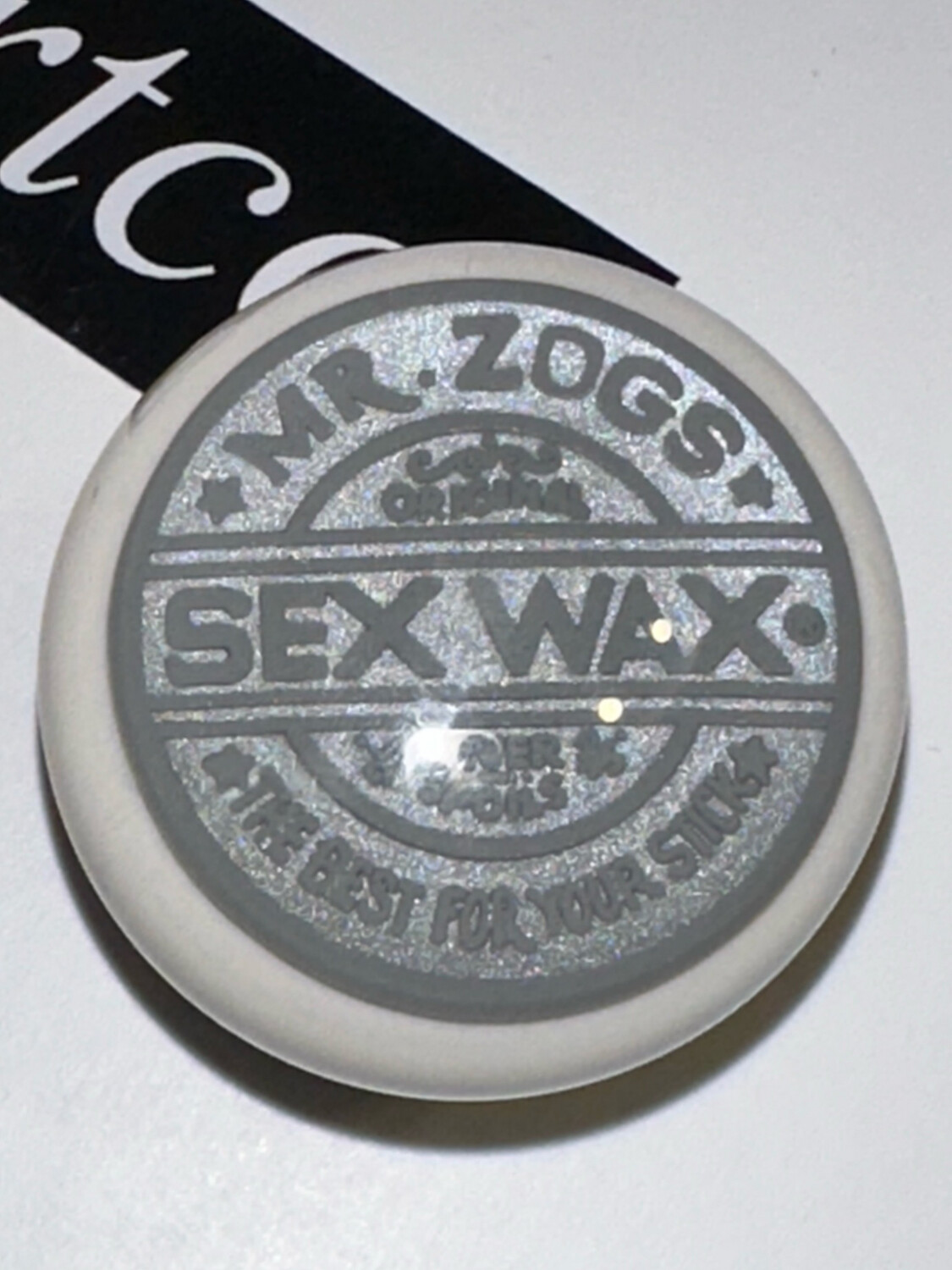 Sexwax Grey on White