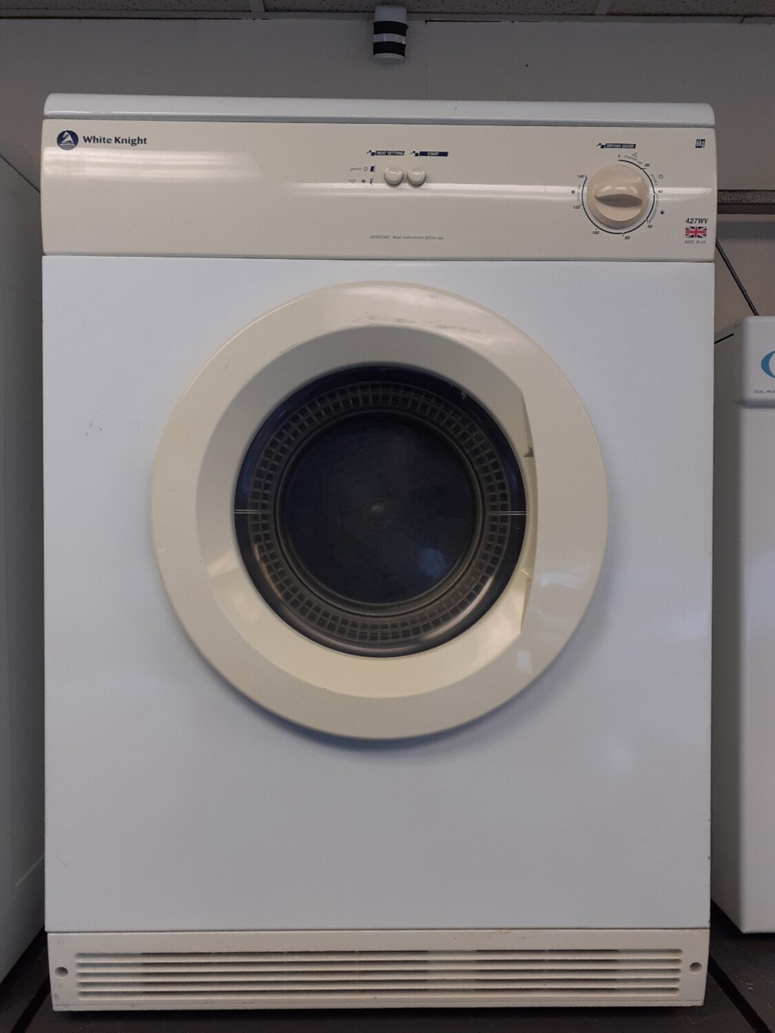 WHITE KNIGHT VENTED TUMBLE DRYER  6Kg MODEL 427WV