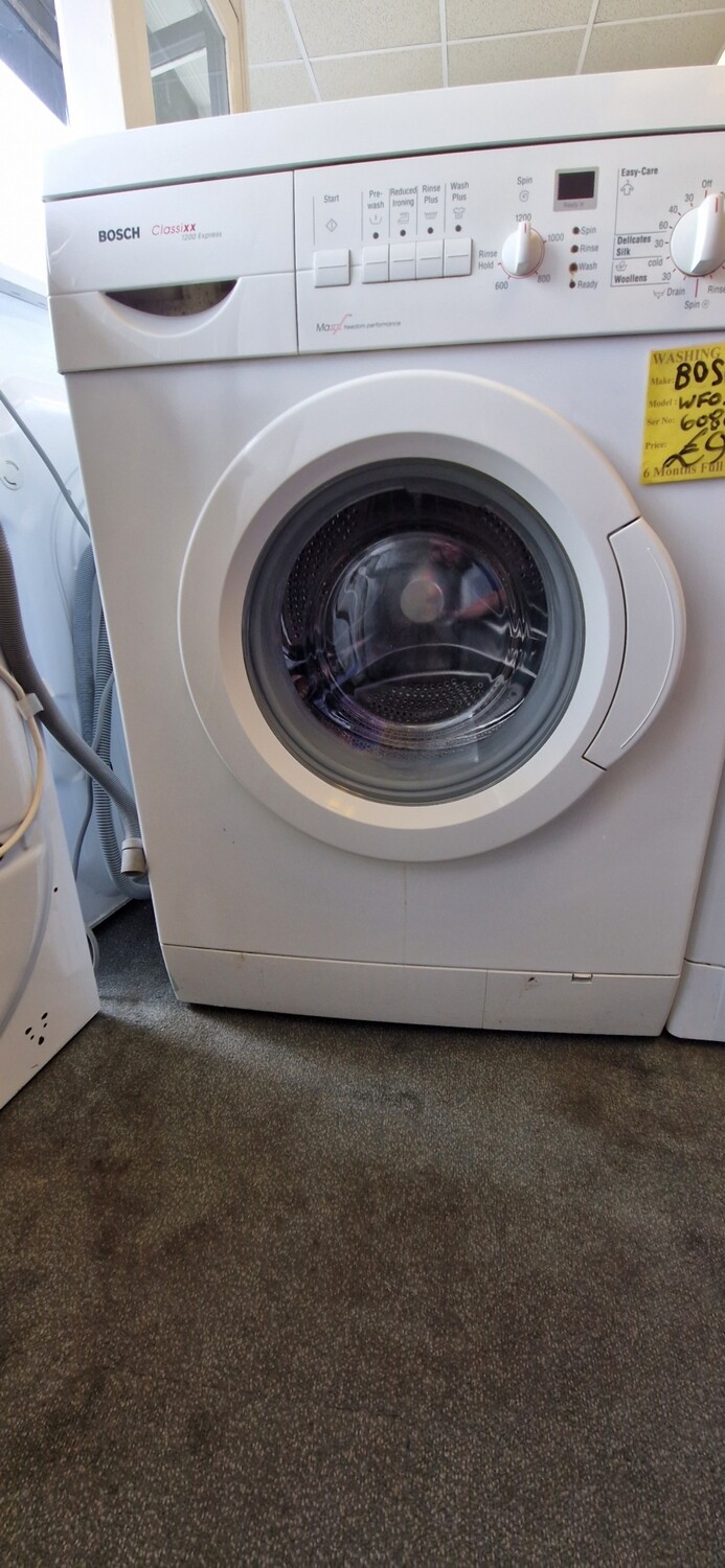 BOSCH WASHING MACHINE CLASSIXX 12 EXPRESS 6Kg  WFO2467GB