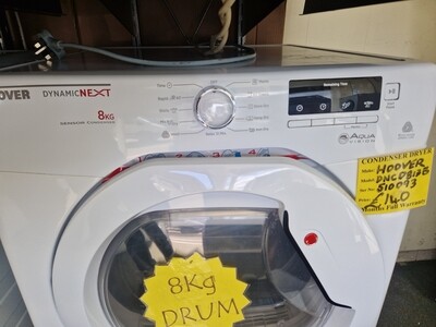 HOOVER SENSING CONDENSER DRYER 8Kg  DNCD813B80