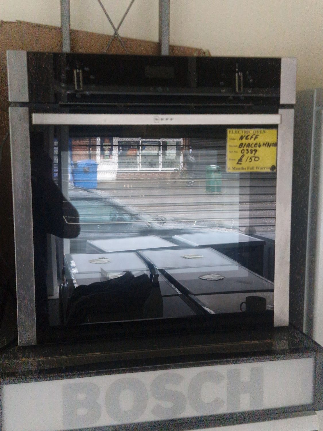 NEF TOP OF THE RANGE SINGLE CAVITY DUAL FAN ASSISTED OVEN MODEL B1ACE4HN0B