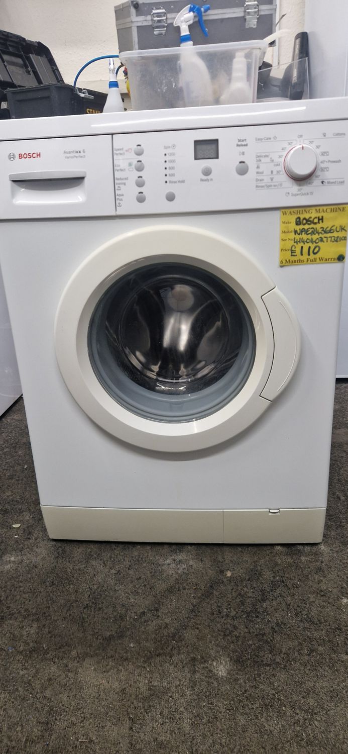 BOSCH AVANTIXX 6 WASHING MACHINE 1200 EXPRESS 6Kg MODEL WAE24366GB