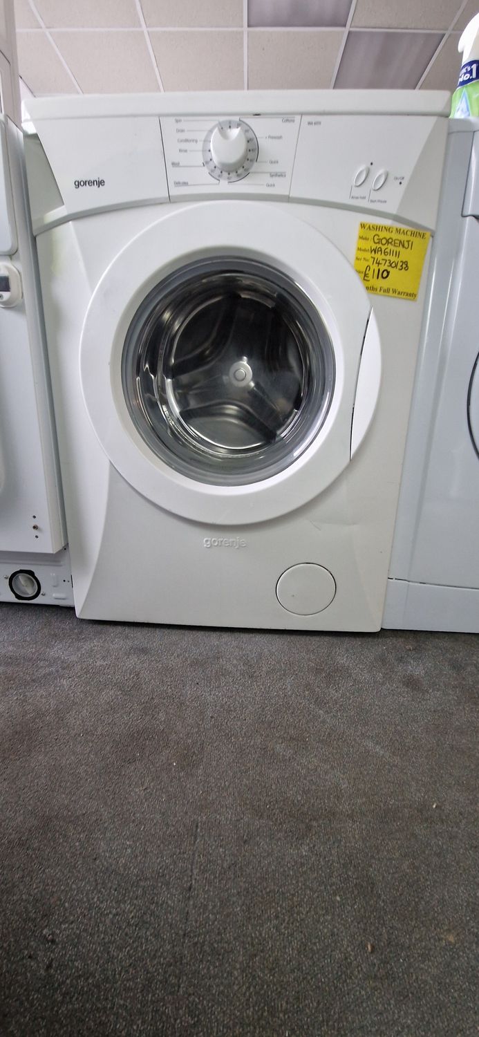 GORENJE  6Kg WASHING MACHINE MODEL WA61111