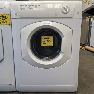 HOTPOINT AQUARIUS  VENTED TUMBLE DRYER 7Kg MODEL TVM570