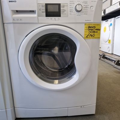 BEKO WASHING MACHINE 7KG 1300 SPIN MODEL WMB71442W