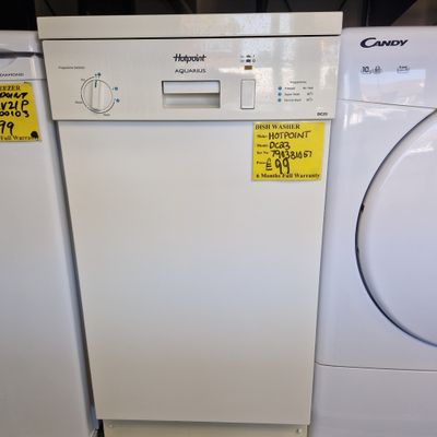 HOTPOINT AQUARIUS SLIMLINE  DISHWASHER MODEL DC23