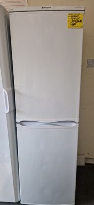 HOTPOINT ICED DIAMOND FRIDGE FREEZER MODEL RFA52P 174 CM TALL, 55CM WIDE 