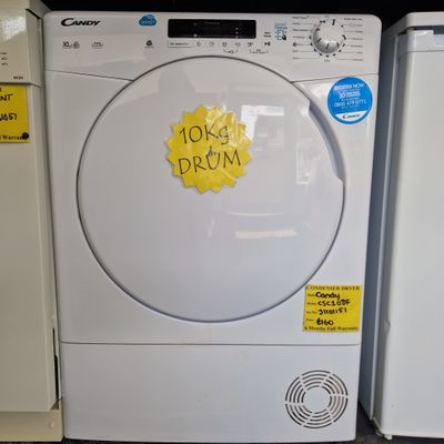 CANDY 10KG SENSOR CONDENSER TUMBLE DRYER  MODEL CSC10DF