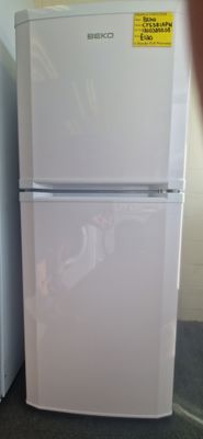 BEKO FRIDGE FREEZER BOX FREEZER ON TOP 136CM TALL, 55 CM WIDE MODEL CT5381
