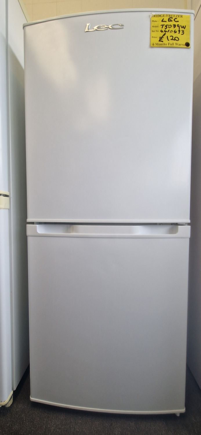 LEC  FRIDGE FREEZER 122CM TALL, 50CM&nbsp;WIDE  MODEL T5039