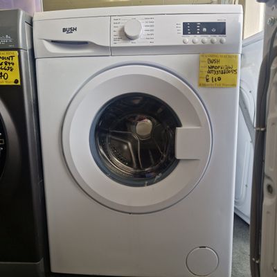 BUSH 6KG WASHING MACHINE A++ RATED MODEL WMDF7612W