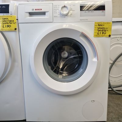BOSCH TOP OF THE RANGE ECOSILENCE 8Kg 1400 SPIN MODEL WAN28000