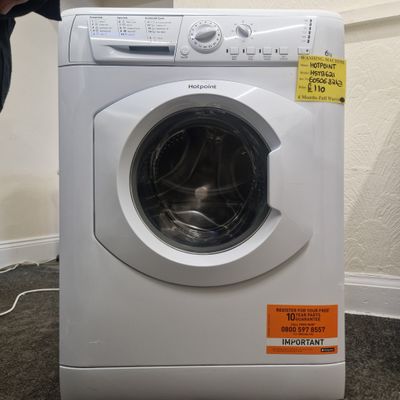 HOTPOINT SLIMLINE (DEPTH) WASHING MACHINE 6Kg HSTB621PUK