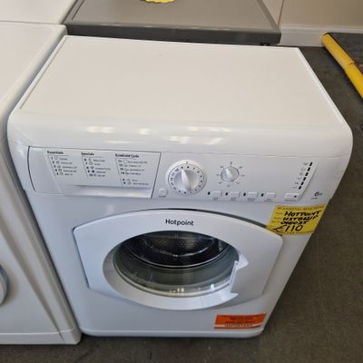 HOTPOINT SLIMLINE (DEPTH) WASHING MACHINE 6Kg HSTB621PUK
