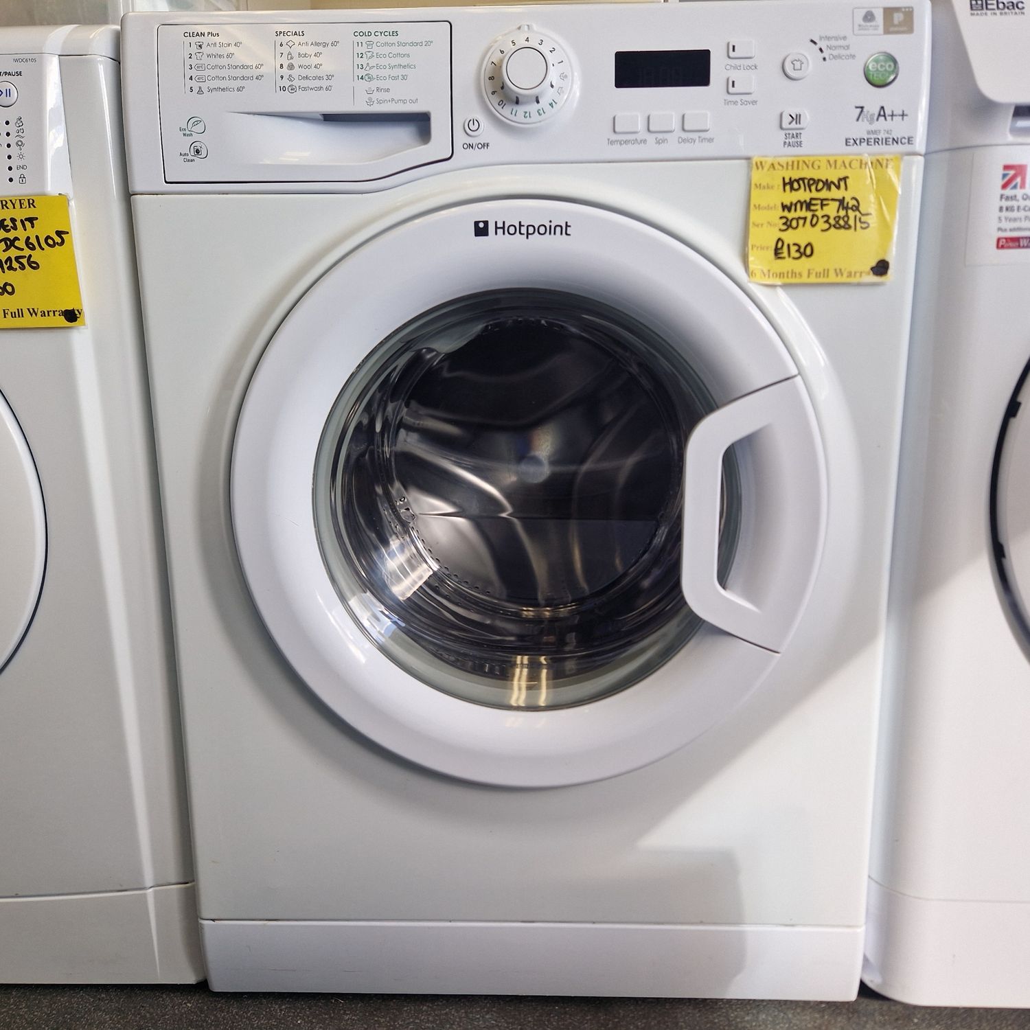 HOTPOINT  7KG A++ EXPERIENCE MODEL WMEF742P