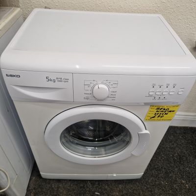 BEKO WASHING MACHINE WM5100W&nbsp;6 MONTHS WARRANTY 