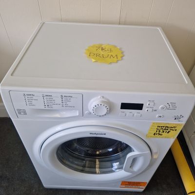 HOTPOINT WASHING MACHINE 7KG A++ RATED 1400 SPIN MODEL WMBF742P