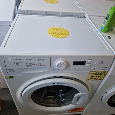 HOTPOINT WASHING MACHINE 7KG A++ RATED 1400 SPIN MODEL WMBF742P
