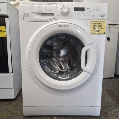 HOTPOINT WASHING MACHINE 7KG A++ RATED 1400 SPIN MODEL WMBF742P