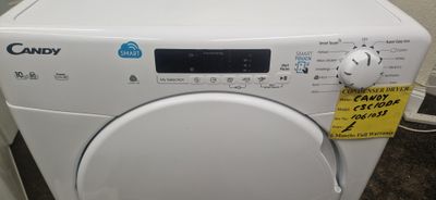CANDY 10KG SENSOR CONDENSER TUMBLE DRYER  MODEL CSC10DF