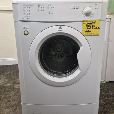 INDESIT VENTED TUMBLE DRYER 7Kg MODEL IDV75P