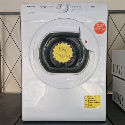HOOVER SENSOR DRY TUMBLE DRYER 8KG VISION TECH INFINITIY  MODEL VTV581