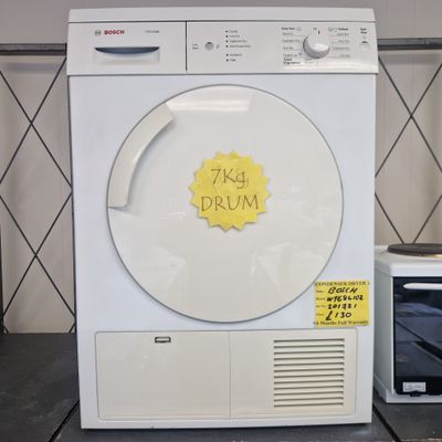 BOSCH SENSOR CONDENSER TUMBLE DRYER 7Kg MODEL WTE8410