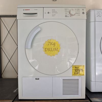 BOSCH SENSOR CONDENSER TUMBLE DRYER 7Kg MODEL WTE8410