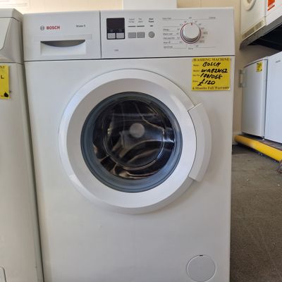 BOSCH MAXX6 WASHING MACHINE 1400 EXPRESS 6Kg  WAB28162GB