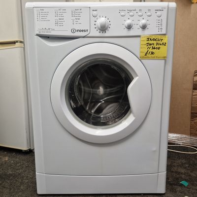 INDESIT  WASHING MACHINE A++ CLASS  RATED 7KG IWC71452