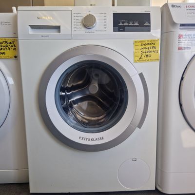 SIEMENS EXTRA KLASSE 8Kg 1400 SPIN SPEED MODEL WM14T390