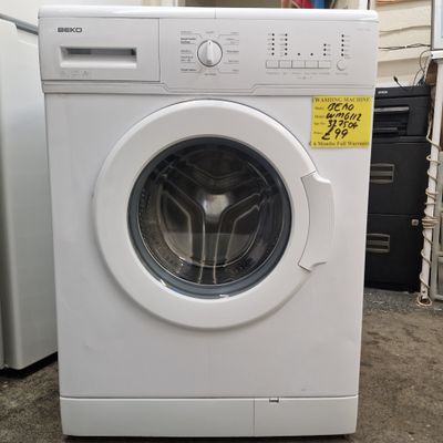 BEKO WASHING MACHINE WM6112W&nbsp;6 KG LOAD