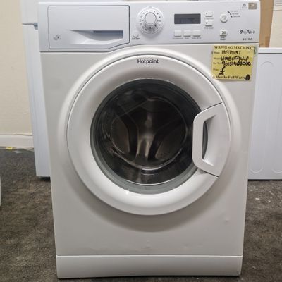 HOTPOINT 9KG A+++ RATED 1400 SPIN WASHING MACHINE MODEL WMEUF944