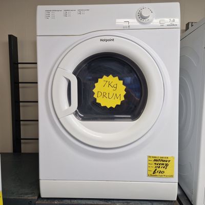 HOTPOINT AQUARIUS  VENTED TUMBLE DRYER 7Kg MODEL TVFM70P