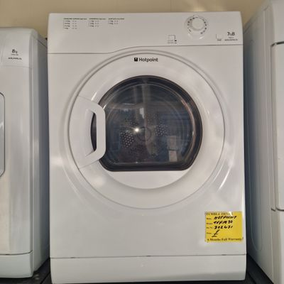 HOTPOINT AQUARIUS  VENTED TUMBLE DRYER 7Kg MODEL TVFM70P