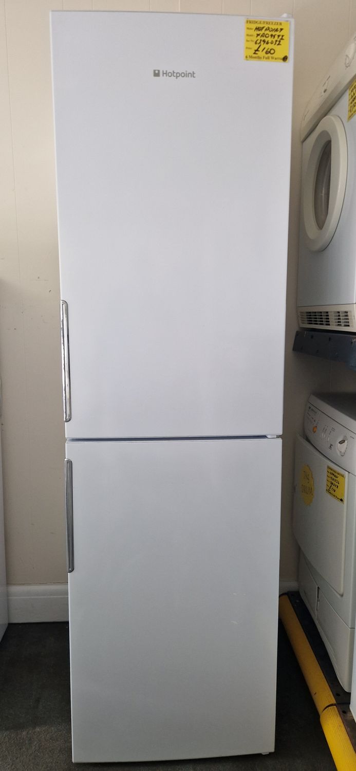 HOTPOINT TALL  FROSTFREE FRIDGE FREEZER  201CM (6ft7) TALL, 60CM&nbsp;WIDE MODEL XAO95TI