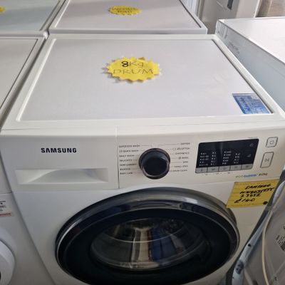 SAMSUNG ECO BUBBLE  8Kg WASHING MACHINE MODEL WW80J5555