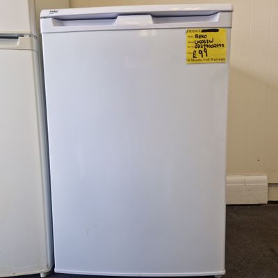 BEKO  UNDER COUNTER FRIDGE 85 CM TALL 55 CM WIDE MODEL LX5053W
