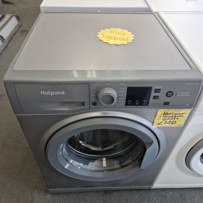 HOTPOINT 8KG GRAPHITE GREY 1400 SPIN SPEED MODEL NSWR843