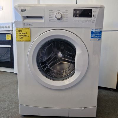 BEKO WASHING MACHINE 7Kg 1400 SPIN A+++ RATED  WM74145