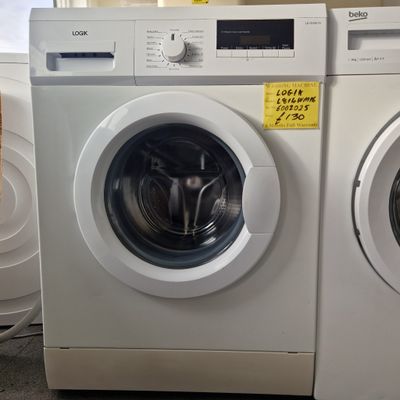 LOGIK 8KG WASHING MACHINE  DIGITAL DISPLAY MODEL L814WM