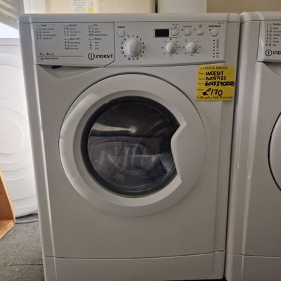 INDESIT WASHER DRYER DIGITAL DISPLAY 7+5KG MODEL  IWDD7123