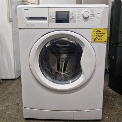 BEKO WASHING MACHINE 8Kg 1300 SPIN A+ RATED  WM85135
