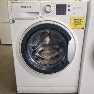 HOTPOINT 7KG 1400 SPIN SPEED MODEL NSWE743
