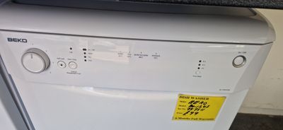 BEKO FULL SIZE DISHWASHER MODEL DL1243